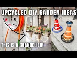 30 OUTDOOR DIY PROJECTS TO DO THIS SUMMER 2025 | UPCYCLED GARDEN IDEAS