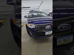The wrecked 2011 Ford Edge Limited is finished.  I am taking it home stand by for how much it cost