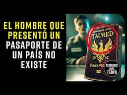 El hombre que presento un Pasaporte de un país que NO EXISTE