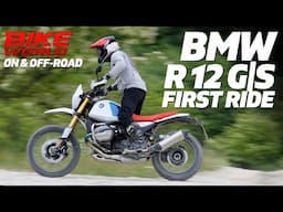 BRAND NEW BMW R 12 G/S | ON & OFF-ROAD FIRST RIDE
