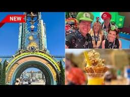 Our First Time in SUPER NINTENDO WORLD Orlando! | Epic Universe Day 2 Vlog! Snacks, Rides & More 🇺🇸