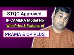 Made in India IP camera model no with price !! STQC Approved ip camera in india now