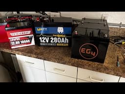 LiFePO4 12V, 24V, & 48V Batteries, pure sign wave inverters & charge controllers for Off Grid Use