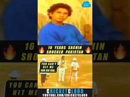 16 Years Old Sachin Shocked Pakistan – Full Video Link in the Description