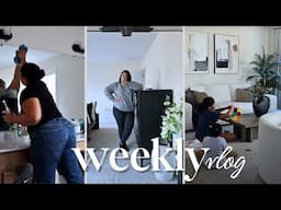 Mom Life is NO JOKE 😩 Deep Cleaning Bathroom & Bedroom, Cooking, Laundry, Chit Chat & More