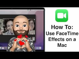 How To:  Use FaceTime Effects on macOS – Portrait Mode and Reactions