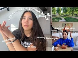 END OF SCHOOL YEAR GAME NIGHT WITH FRIENDS + LAST WEEK OF CLASSES!