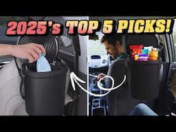 2025’s Best Car Trash Cans Revealed! Top 5 Picks