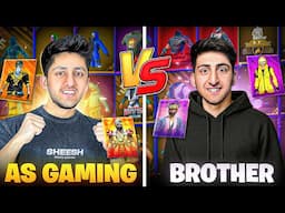 As Gaming Vs Brother Collection Versus After 1 Year 😍 Most Rare Bundles - Garena Free Fire