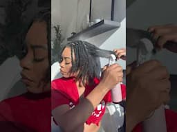 100% pure rose water on my locs 🌹 | from @belavish.locstudio
