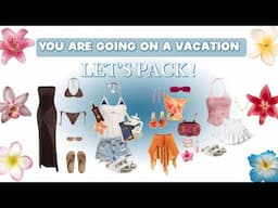 You Are Going On A Summer Vacation! 🏝️🌊👙 Fun Games