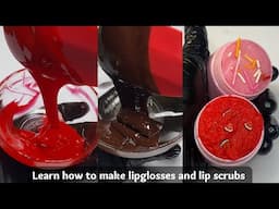 You’re lucky to find this video! Join this beginner friendly lip care formulation course