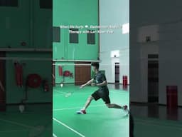 Badminton Therapy With Loh Kean Yew 🏸