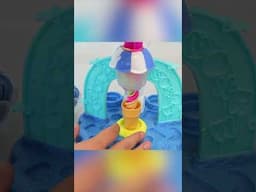 Satisfying with Unboxing Play Doh Ice Cream Toys 플레이도우 아이스크림 만들기 ASMR #shorts