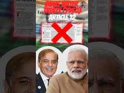 Can India terminate IWT without consulting Pakistan ? #induswatertreaty #pehelgam