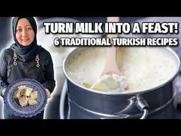 What I Made from Just 3 Liters of Milk | Traditional Turkish YOGURT, CHEESE & More