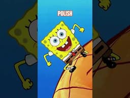 SpongeBob sings "Best Day Ever" in EVERY LANGUAGE! 🌞 | #shorts