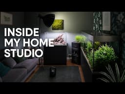 FULL HOME AQUASCAPE STUDIO TOUR *NEW SCAPE* 4K