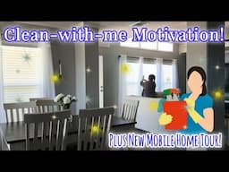 Whole House Clean Up | Brand New Dream Mobile Home Tour!