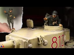 Painting Afrika Korps Panzer Crewmen… Made Easy! | 1/35 Scale Model Tutorial