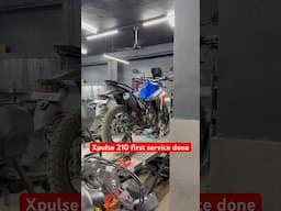Chalo chale humne abh 😍 #xpulseservicecost #xpulse210bike