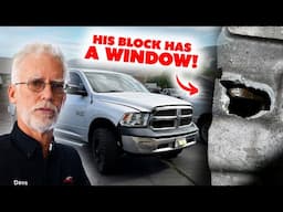 This Guy had NO IDEA there was a HOLE in his ENGINE!