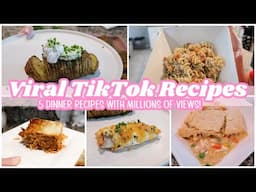 TESTING VIRAL TIKTOK RECIPES | 5 DINNER RECIPES 🍅
