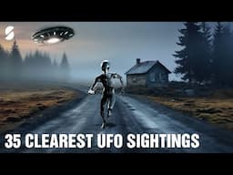 35 Unbelievable Alien and UFO SIGHTINGS Caught On Camera | Shocking Real Footages