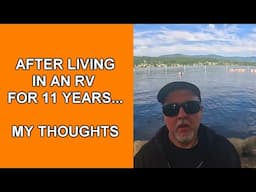 After Living 11 Years in an RV: My Thoughts