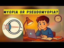 Why Vision Gets Blurry During Exams – Myopia or Pseudo myopia?