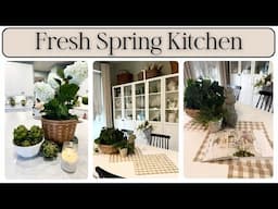 Spring Kitchen Decorate with Me | Thrifted & Affordable Cottage Style