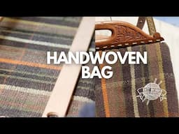 Making a Handwoven Bag with Plant-Dyed, Natural & Handspun Wools | Katt Weaver