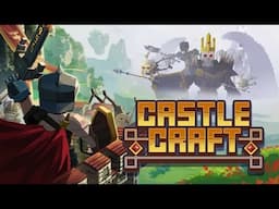 Building A Fortress To Fight Undead ~ Castle Craft (Stream)
