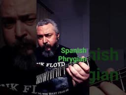 spanish phrygian improvising on microtonal guitar