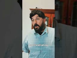 Portuguese passion meets zero chill—my Dad doesn't wait for anyone! #portugueseproblems #patience