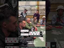BUBBLE BURST🫧 Joseph Genova Is All-In And At Risk In The 10k Big O Championship #pokernews #wsop2025