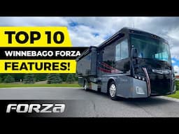 Top 10 Features of the Winnebago Forza | Luxury Class A Diesel Motorhome Tour