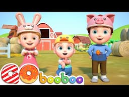 Animal Dance Song + Old MacDonald Song | GoBooBoo Kids Songs & Nursery Rhymes