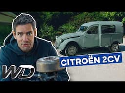 Mike & Elvis Buy A RARE 1962 18hp Citroën 2CV Fourgonnette In France | Wheeler Dealers World Tour