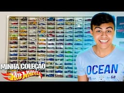 INCRÍVEL COLEÇÃO DE CARROS HOT WHEELS! 🔥🚘