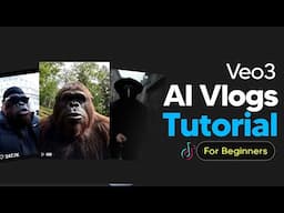 How To Make Viral AI Vlogs - Viral AI Tiktok Vlogs Tutorial (Veo-3)