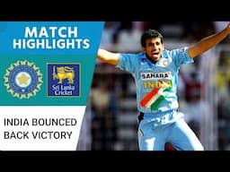 Zaheer Khan's 5-Wicket Haul Destroys Sri Lanka! | India’s Chase Led by Ganguly & Dravid