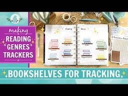 Making a Reading Genres Tracker for My Reading Journal | Dutch Door Fun | Happy Planner