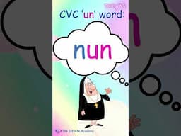 Day 34#CVC-un-words-Consonant & Vowel consonant blends shorts #Made Easy Learn 30 sec for kids