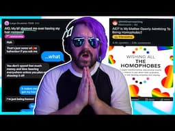 🌈homophobic mom and terrible boyfriends😭😭| r/AmiOverReacting