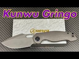 Kunwu Gringo  S390 blade  .. not M390 blade !