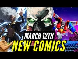 NEW COMIC BOOKS RELEASING MARCH 12TH 2025 DC  MARVEL COMICS PREVIEWS COMING OUT THIS WEEK #comic