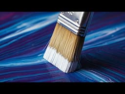 Paint Van Gogh's Starry Night with Acrylics / Easy Tutorial for beginners