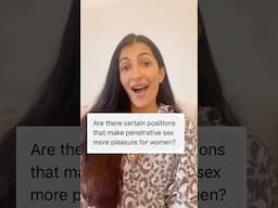 Positions that make sex pleasurable for women
