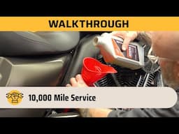 Harley Davidson 10,000 Mile Service | Weekend Wrenching